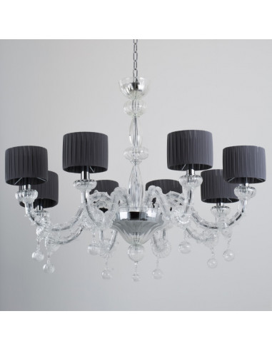 Đèn Pha Lê Antracite - Bí Ẩn Trong Không Gian Sống