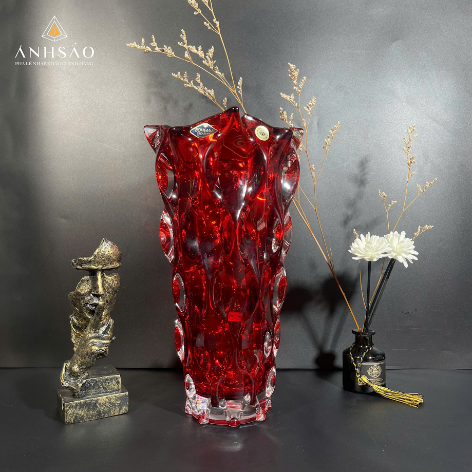 Lọ Hoa Pha Lê Cao Cấp Trang Trí Phòng Khách Hiện Đại