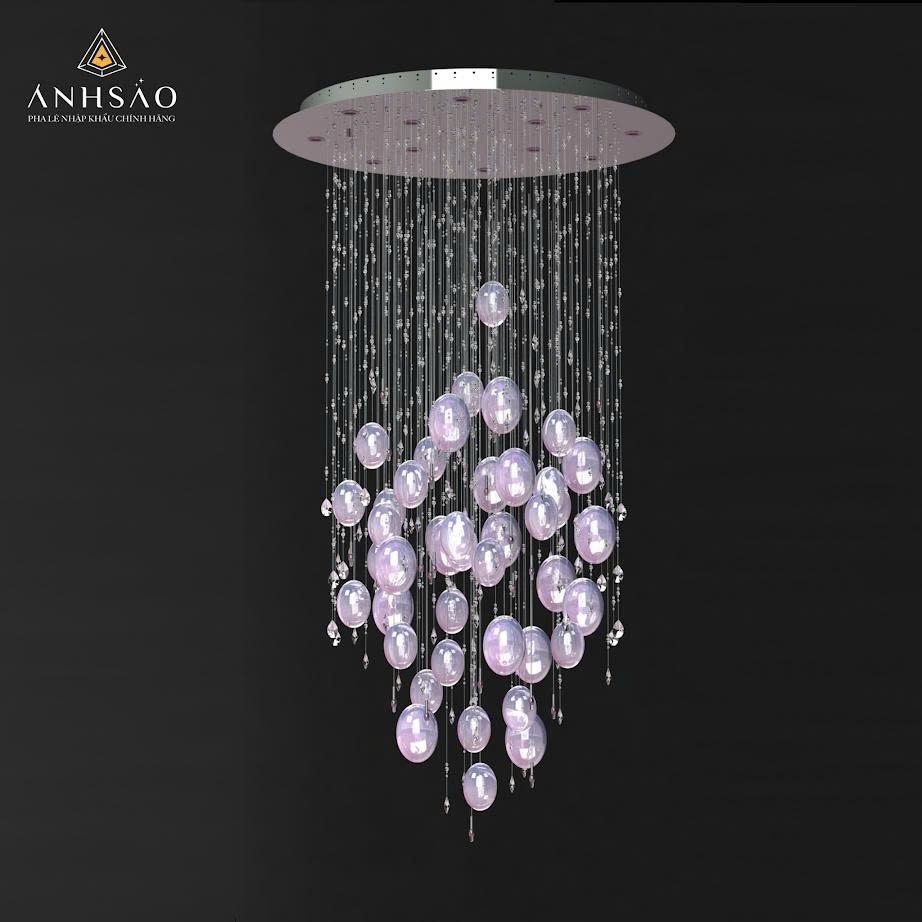 Đèn Pha Lê – Nghệ Thuật Đánh Thức Ánh Sáng Trong Kiến Trúc Nội Thất