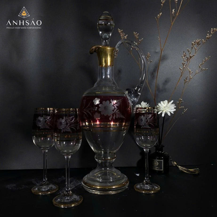 Bộ Bình Rượu Pha Lê - Đẳng Cấp Thưởng Thức Và Nghệ Thuật Tiếp Khách Sang Trọng