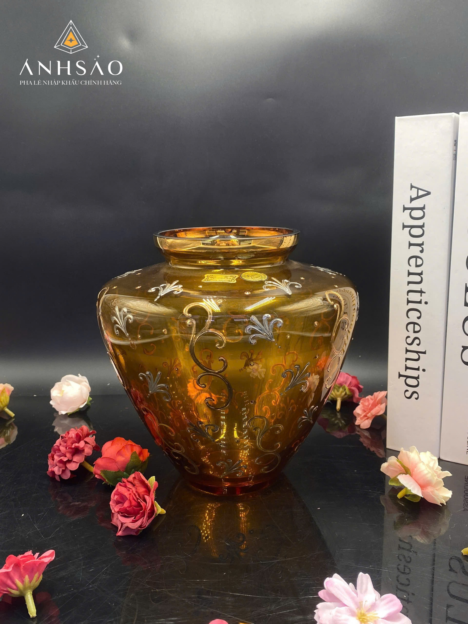 Lọ Hoa Pha Lê EGERMAN 18cm