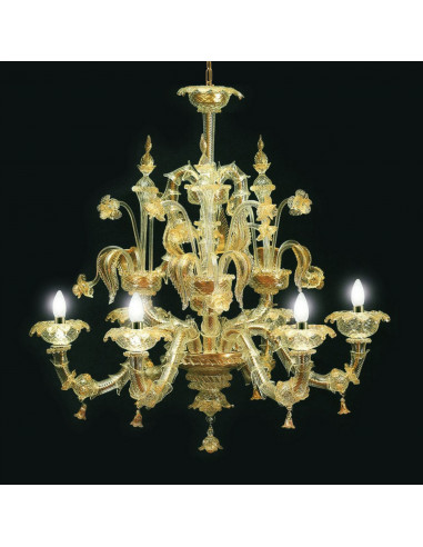 Đèn Pha Lê Ca' Rezzonico - Di Sản Hoàng Gia Venice