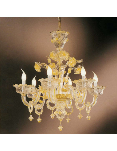 Đèn Pha Lê Dafne Gold -  Tuyệt Phẩm Hoàng Gia