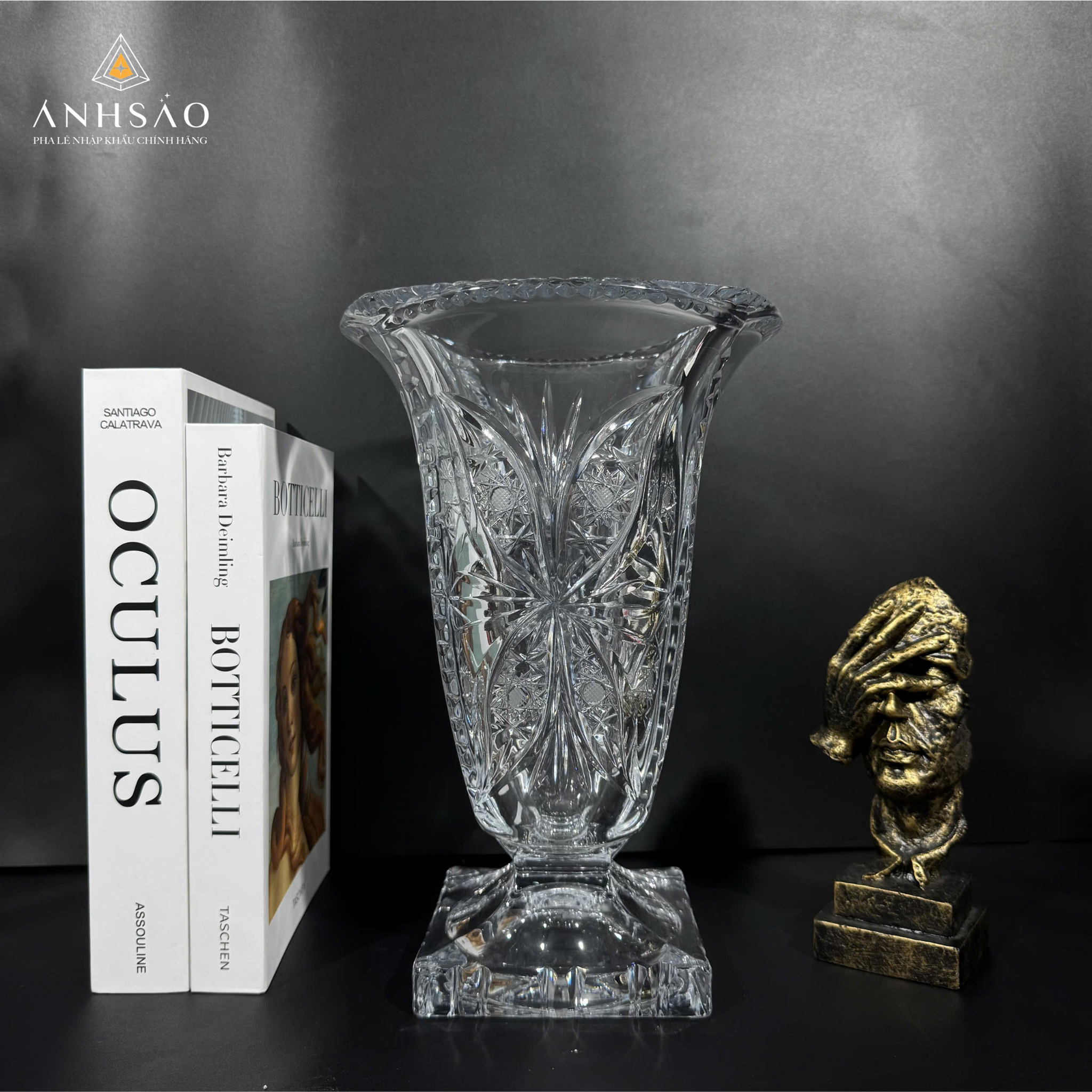 Bộ Sưu Tập Lọ Hoa Pha Lê Mài Tuyển Chọn