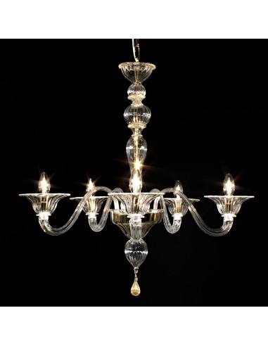 Đèn Pha Lê Merulo - Sắc Trắng Ngọc Trai Thanh Lịch