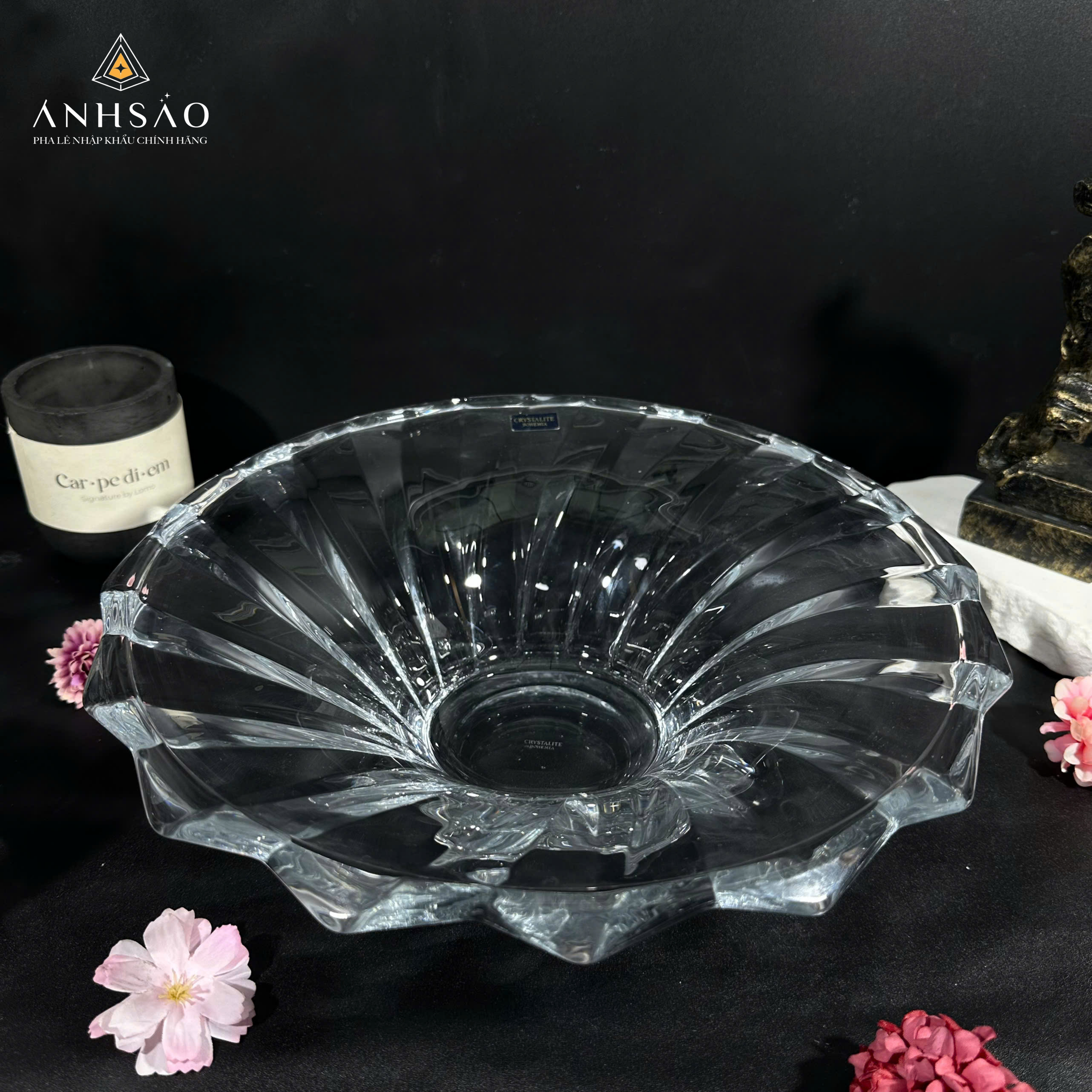 Âu Pha Lê Trong Suốt cao cấp