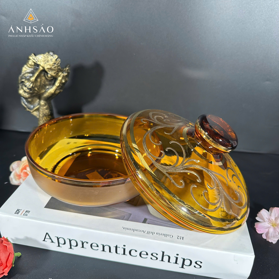 Âu Mứt Pha Lê EGERMAN Mài Lá