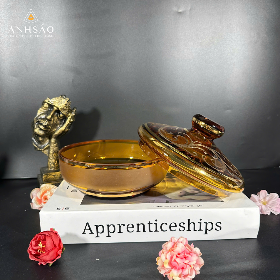 Âu Mứt Pha Lê EGERMAN Mài Lá