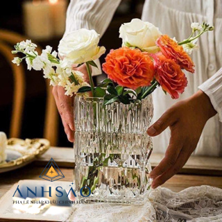 Bình hoa pha lê Ánh Sao: Món quà tinh tế & Sang trọng