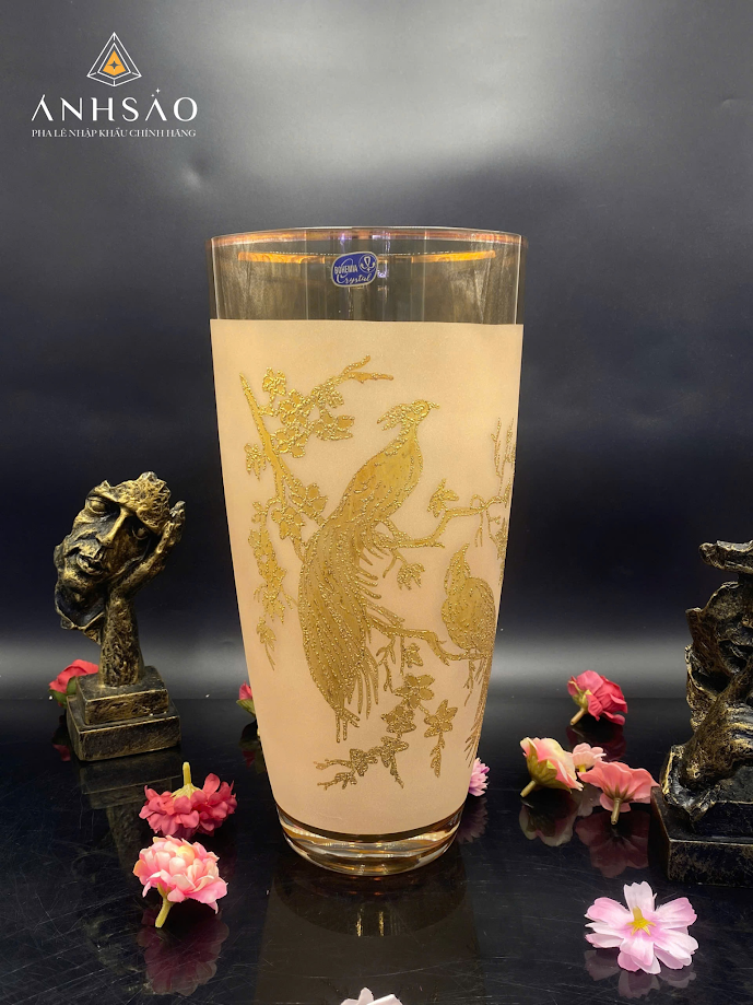 Lọ Hoa Pha Lê Sang Trọng Tôn Vinh Không Gian Sống