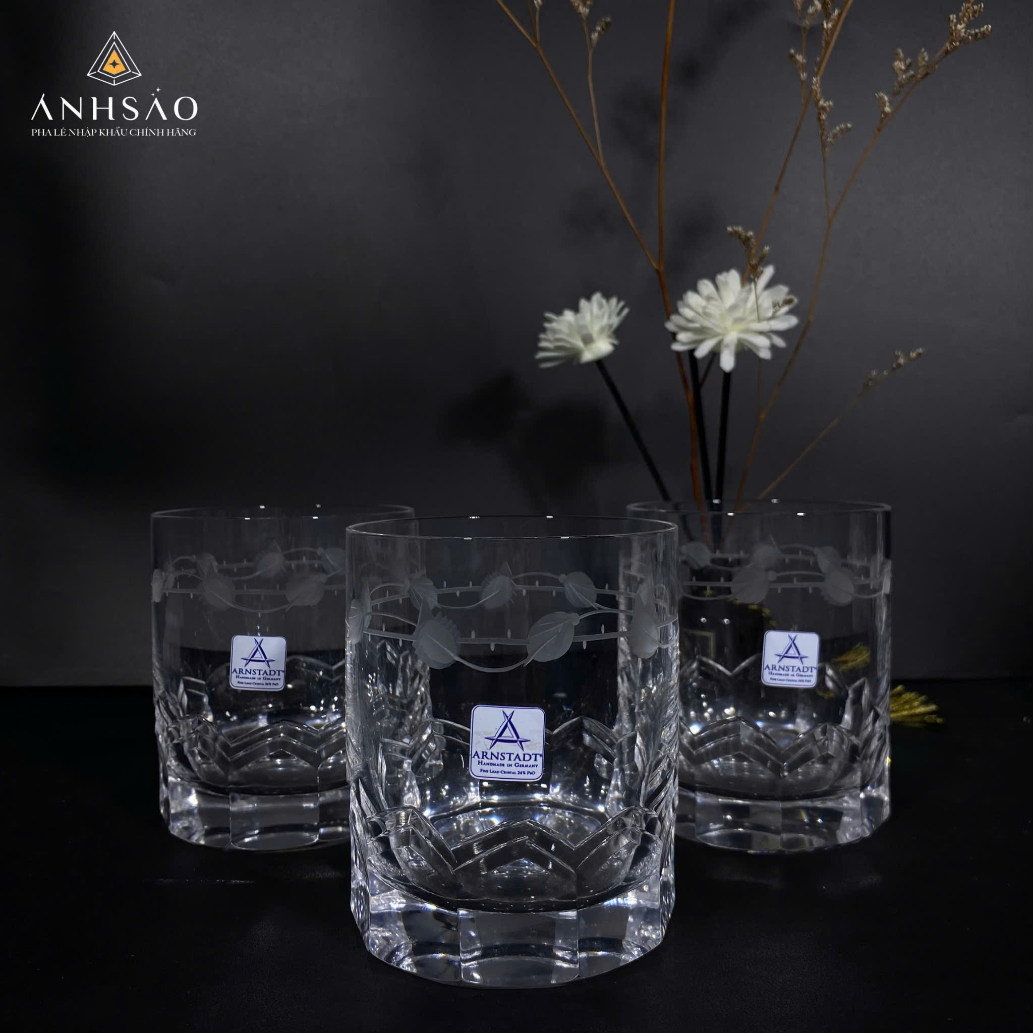 Bộ Sưu Tập Cốc Pha Lê Arnstradt Đức Đẳng Cấp Thượng Lưu