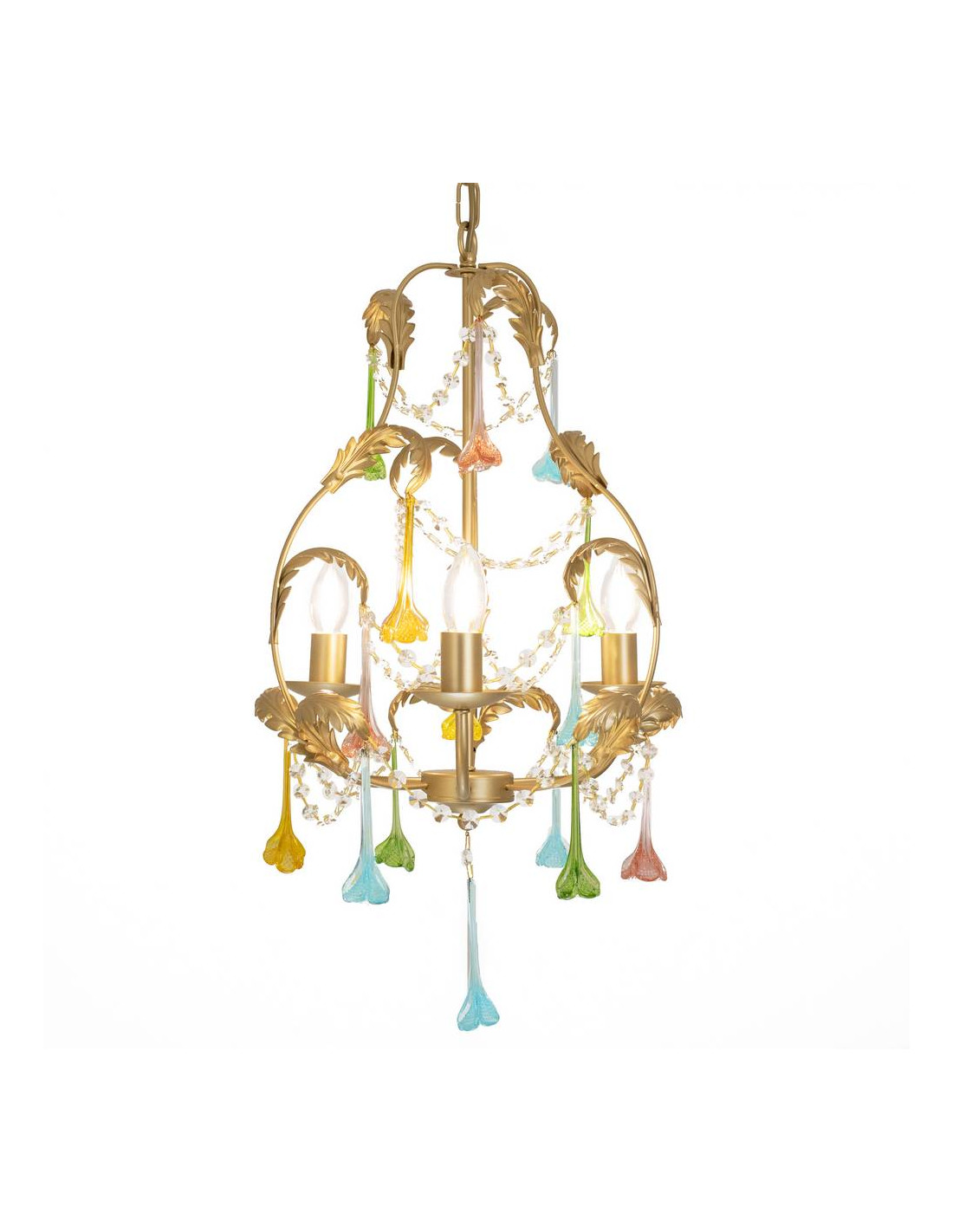 Đèn Pha Lê Treo Trần Italy Flor Cao Cấp - Nét Đẹp Của Sự Tối Giản