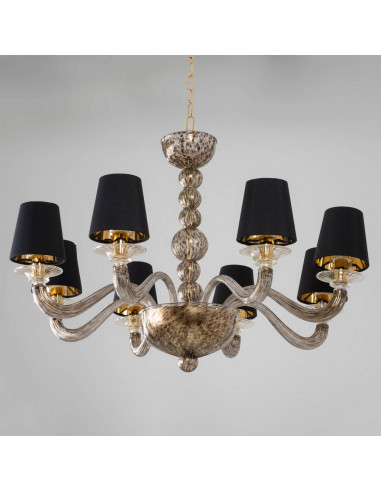 Đèn Pha Lê Treo Trần Italy Leopardi – Nữ Hoàng Da Báo Của Thế Giới Ánh Sáng