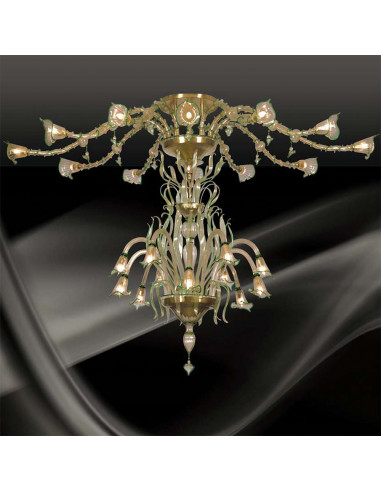 Đèn Pha Lê Aquatico Ý Chính Hãng Murano – Kiệt Tác Đại Dương