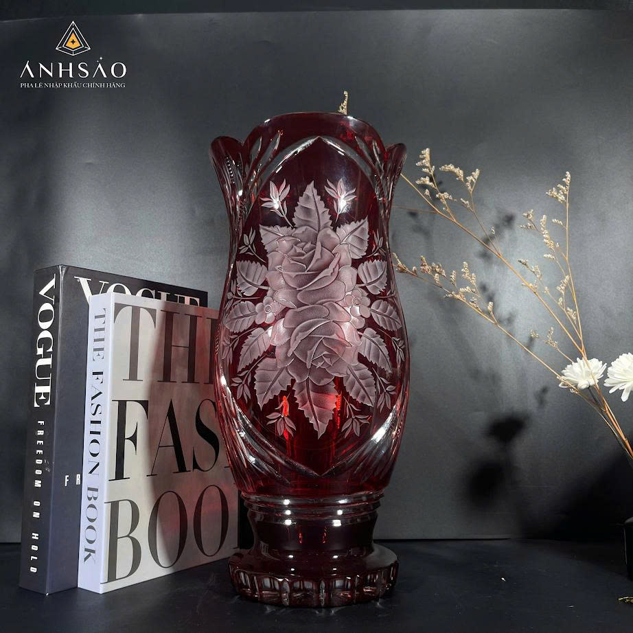 Lọ Hoa Pha Lê Trang Trí - Khi Nghệ Thuật Gặp Đẳng Cấp
