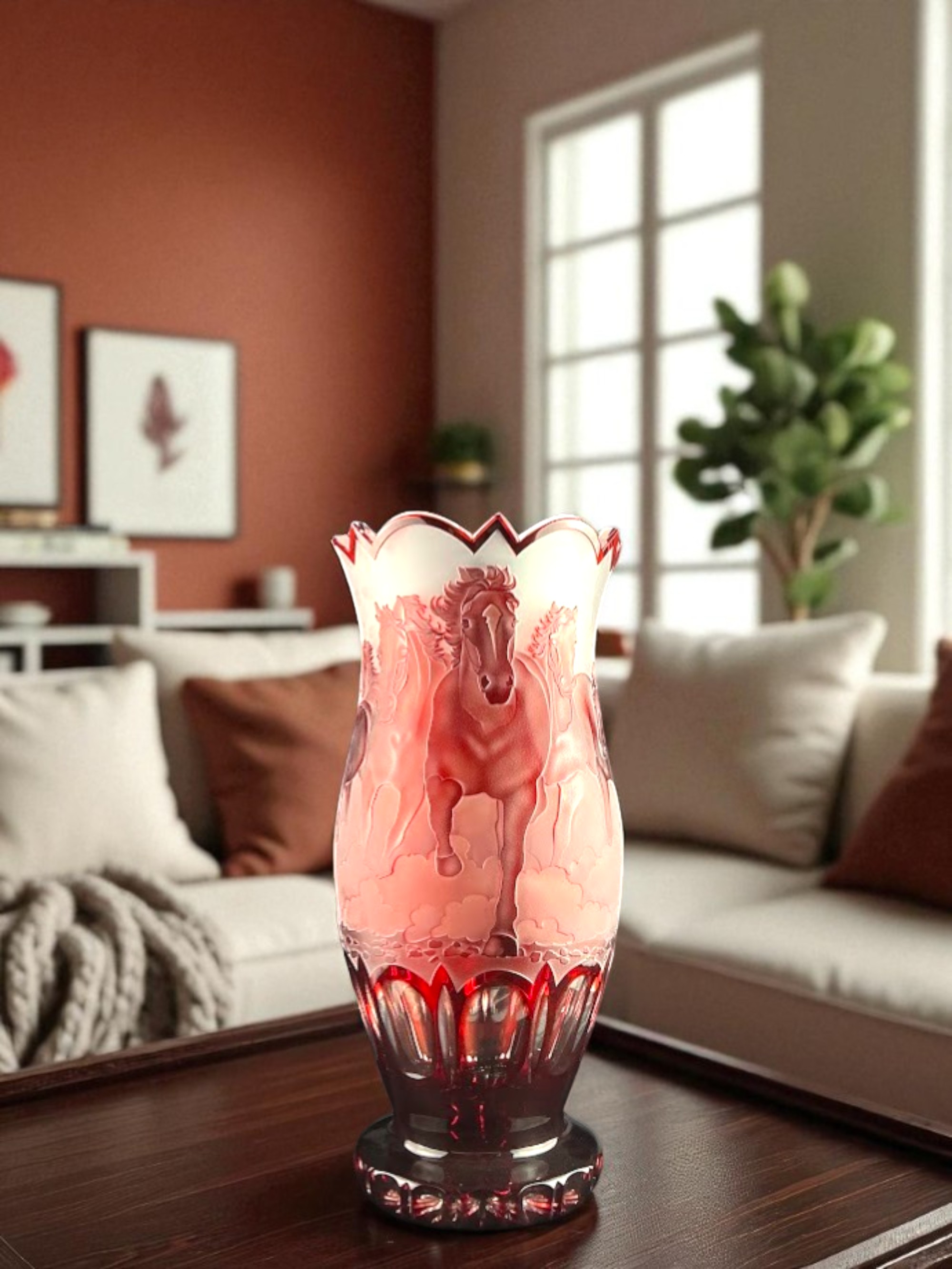 LỌ HOA PHA LÊ ĐIÊU KHẮC - TUYỆT TÁC NGHỆ THUẬT