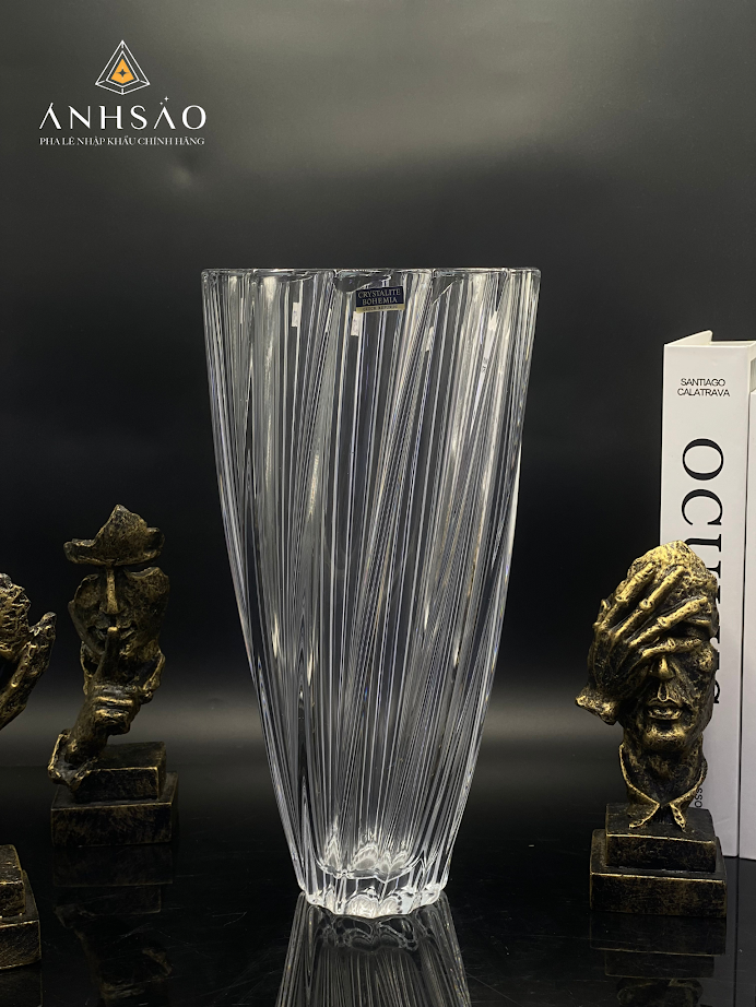 Lọ Hoa Pha Lê Trơn - Điểm Nhấn Sang Trọng