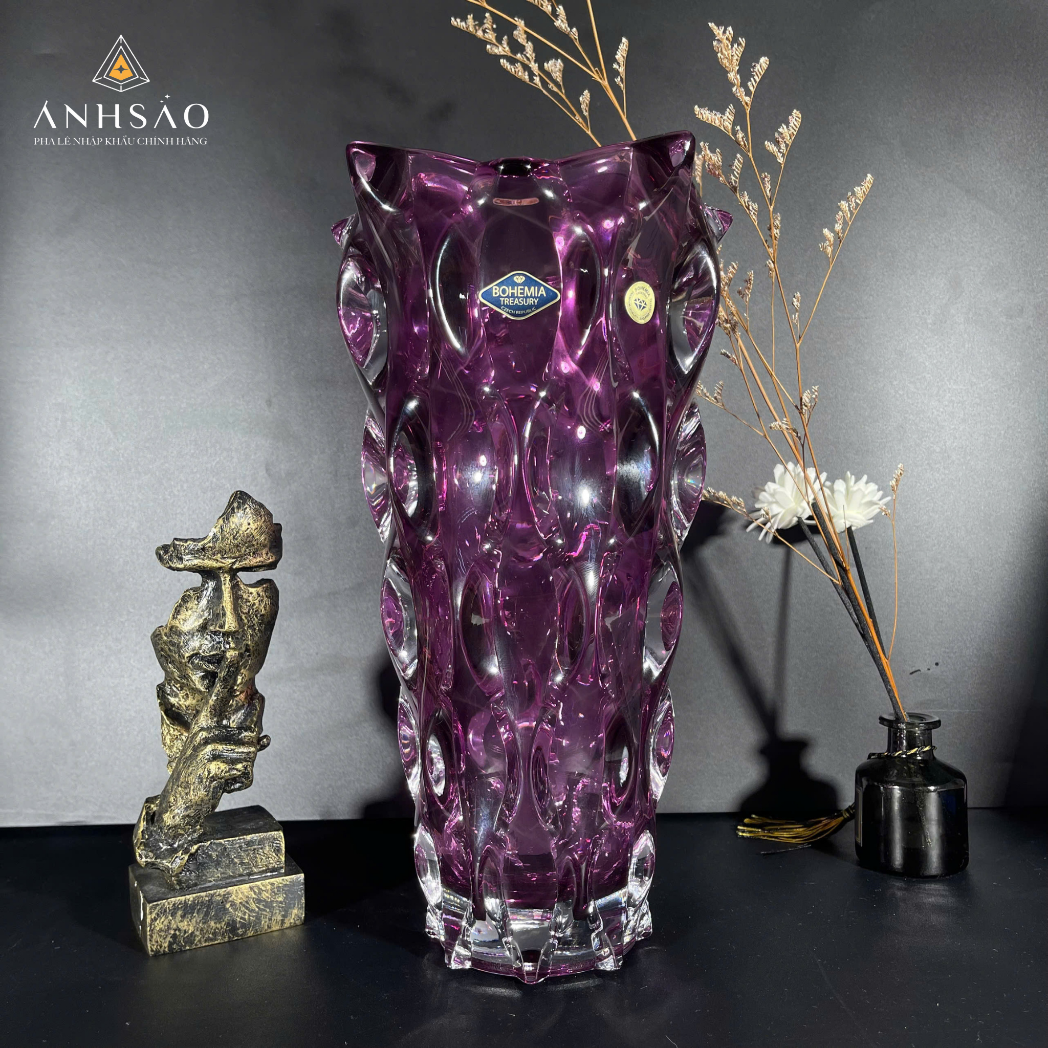 Bộ Sưu Tập Lọ Hoa Pha Lê Samba Tiệp Khắc Cao Cấp