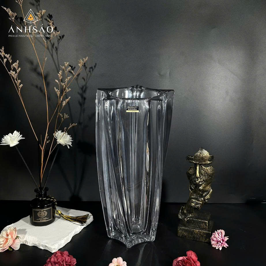 Lọ Hoa Pha Lê Cao Cấp - Vẻ Đẹp Tinh Xảo Cho Không Gian Sống