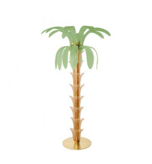 Đèn Pha Lê Palma - Đèn Sàn Cổ Điển Hình Cây Cọ Sang Trọng