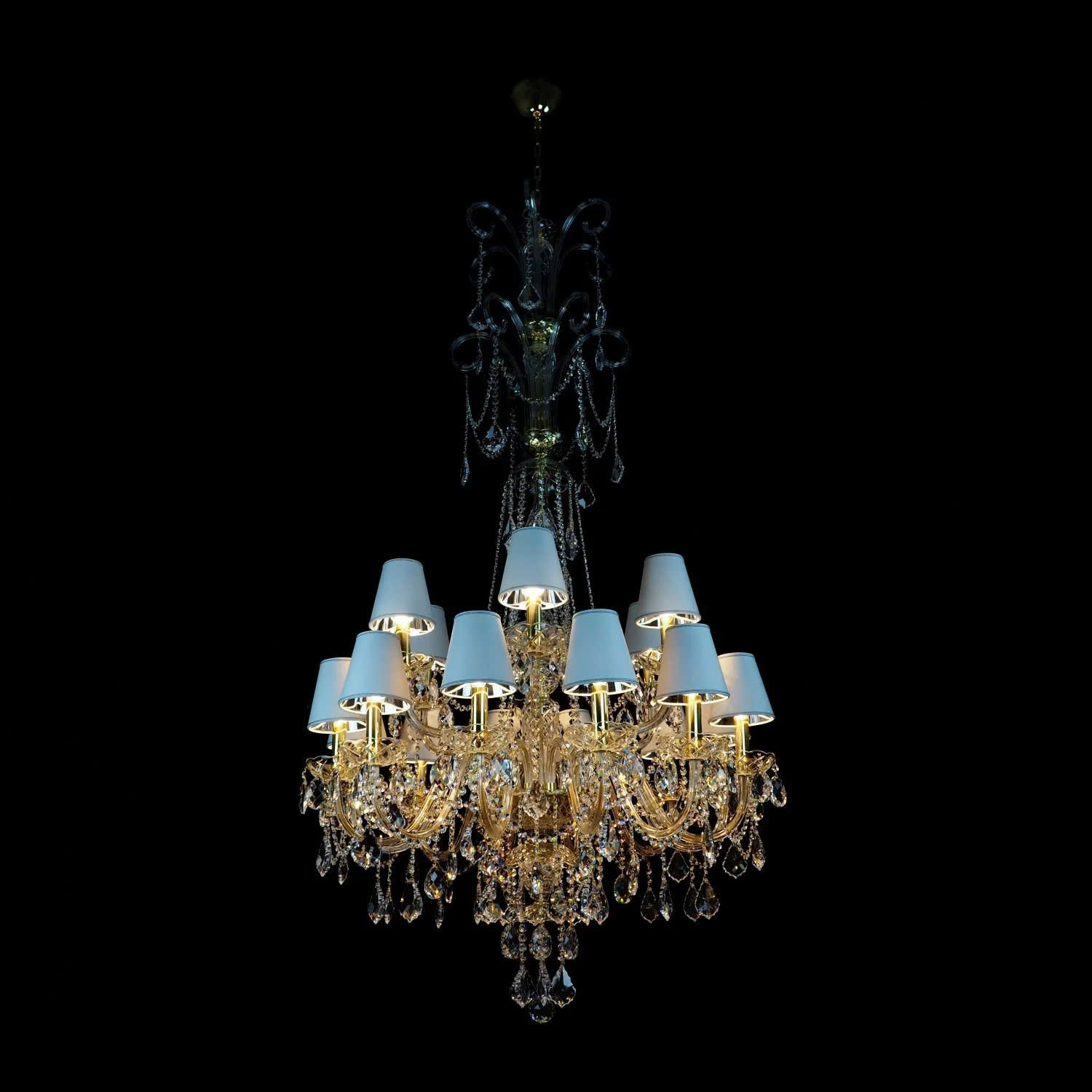 Đèn pha lê Princesse crystal chandelier