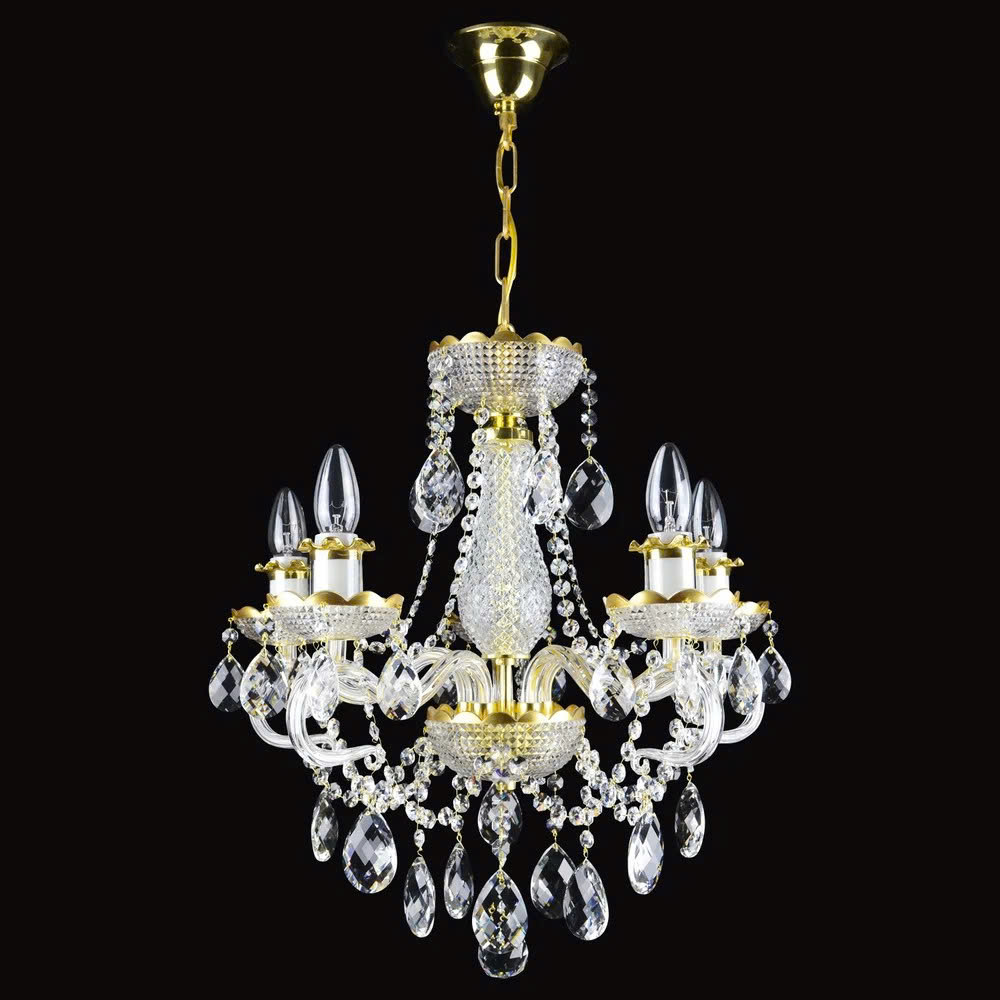 Đèn Pha Lê Diamant - 5 Bóng Tôn Vinh Không Gian Sống Đẳng Cấp