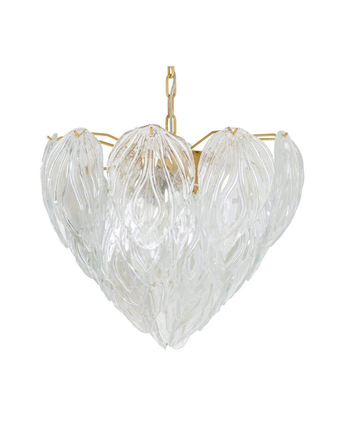 Đèn Pha Lê Anthurium _ Vẻ Đẹp Thiên Nhiên Trong Nghệ Thuật Murano