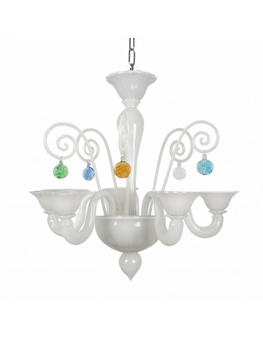 Đèn Pha Lê Lolli White - Đèn Pha Lê Ý Cao Cấp