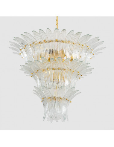 Đèn Pha Lê Palmette Deluxe: Tuyệt Tác Ánh Sáng Cho Không Gian Sang Trọng