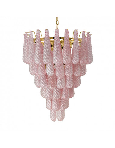 Đèn Pha Lê Gocce Supreme – Thác Ánh Sáng Murano