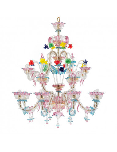 Đèn Pha Lê Carnival Bouquet – Khi Ánh Sáng trở Thành Lễ Hội Sắc Màu