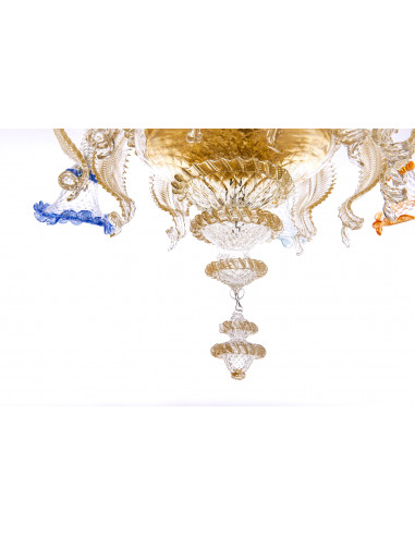 Đèn Pha Lê Ca'Venier Deluxe – Tuyệt Tác Thủ Công Mang Vẻ Đẹp Tinh Xảo