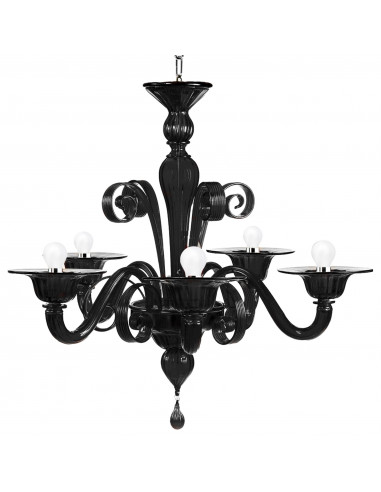 Đèn Pha Lê Giorgione Black – Biểu Tượng Của Sự Quý Phái Và Hiện Đại