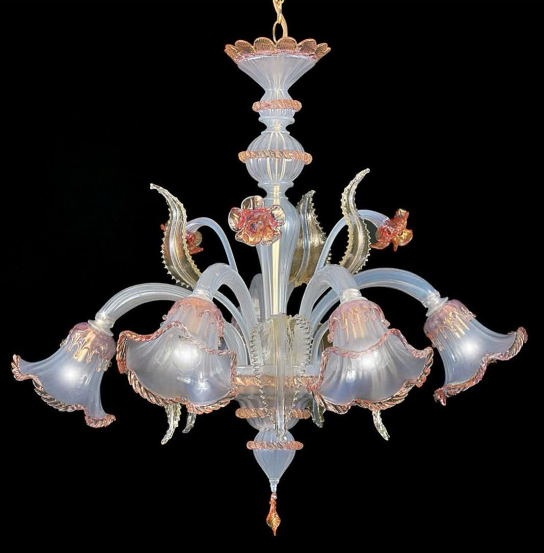 Đèn Pha Lê Ninfa Opaline - Kiểu Dáng Sang Trọng Và Cao Cấp