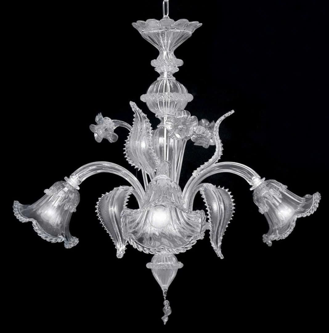 Đèn Pha Lê Ninfa - Thiết Kế Thủ Công Trong Suốt Thanh Lịch