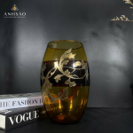 Lọ Hoa Pha Lê EGERMAN Bom Vẽ Lá