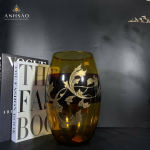 Lọ Hoa Pha Lê EGERMAN Bom Vẽ Lá