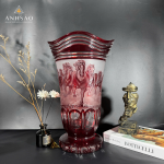 Lọ Hoa Pha Lê Cao Cấp – Tinh Hoa Nghệ Thuật Trang Trí Không Gian Sống