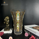 Lọ Mài Đắp Nổi Dáng Bầu