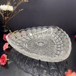 Đĩa Pha Lê Tam Giác Trắng Mài 57