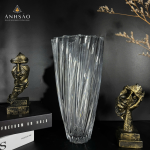 Lọ Hoa Pha Lê Sọc 35cm