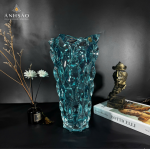 Lọ Hoa Pha Lê Bohemia-Quà Tặng Tân Gia Sang Trọng