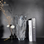 Lọ Hoa Pha Lê 4 Múi Mài Tulip