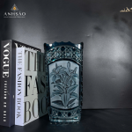 Lọ Hoa Pha Lê Haida Vuông Mài Hoa Ly