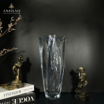 Lọ Hoa Pha Lê Trơn Cao Cấp 35cm