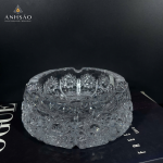 Bộ Sưu Tập Gạt Tàn Pha Lê Mài Hoa Văn