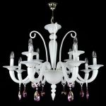 Đèn pha lê Snow White – Vẻ đẹp tinh khiết nâng tầm không gian sống