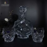 Bộ Bình Rượu Pha Lê Sóng Xoáy Cao Cấp - Hương Vị Của Thượng Lưu