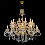 Đèn Pha Lê Treo Trần Daisy 24 Bóng – Biểu Tượng Thượng Lưu