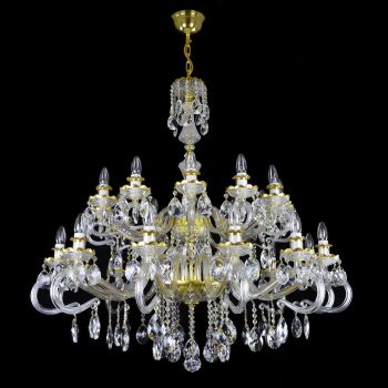 Đèn Pha Lê Treo Trần Daisy 24 Bóng – Biểu Tượng Thượng Lưu